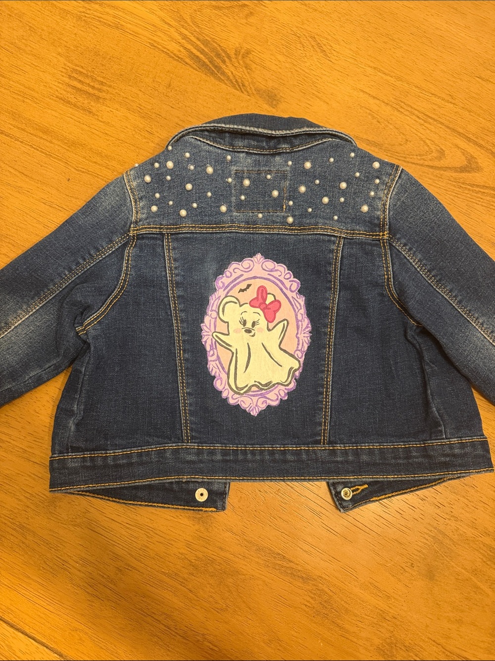 Custom Halloween Disney Jean Jacket